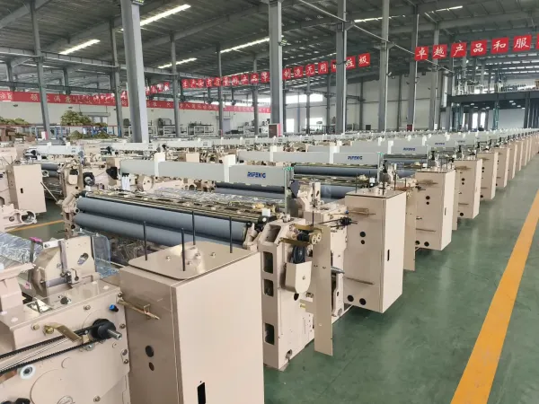 Loom production hall