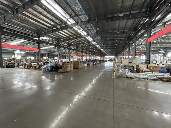 Inside the loom factory