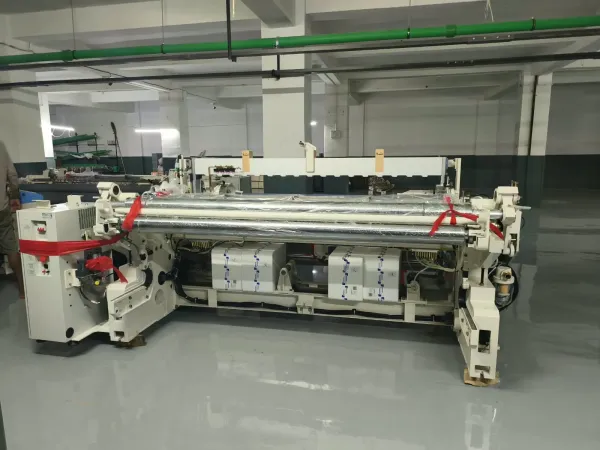 Airjet loom installed at a customer unit