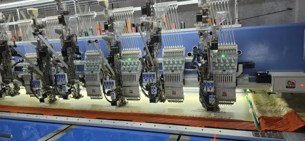 Beads machine running production